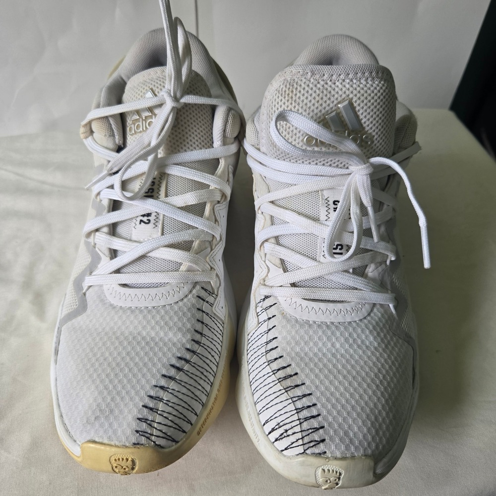 Adidas DON Issue 2 Donovan Mitchell White Silver Mens Basketball‎ Shoes FW8513 8
